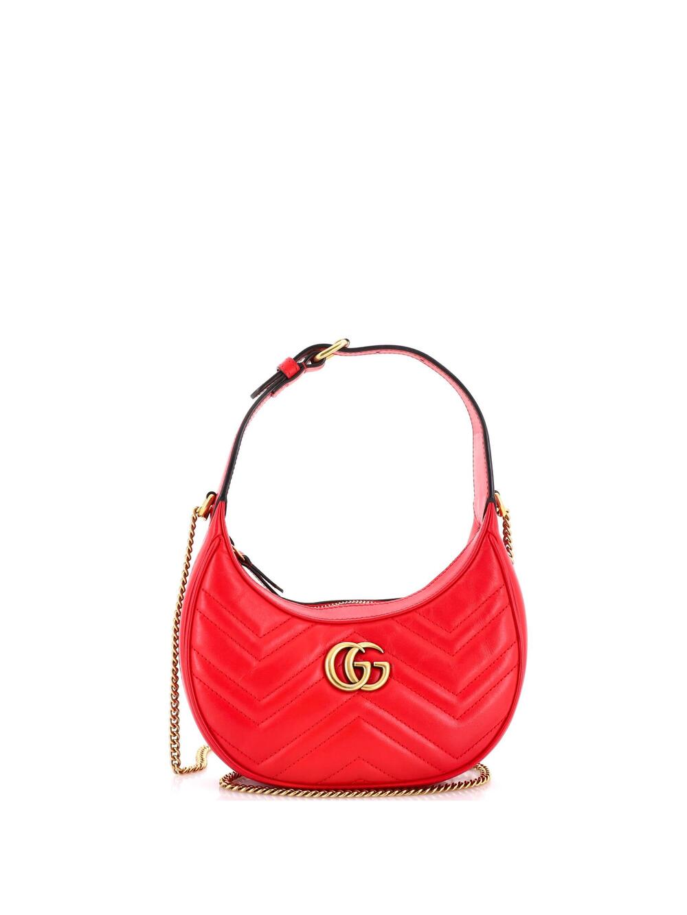 Gucci Gg Marmont Half Moon Hobo #249002G13B